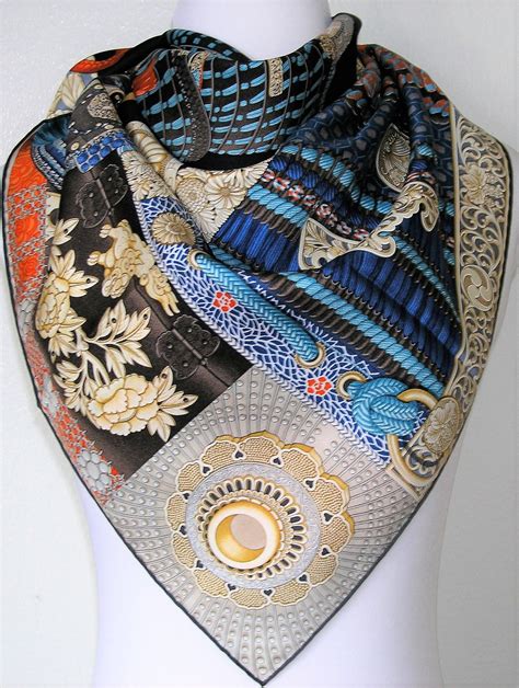 hermes samurai scarf